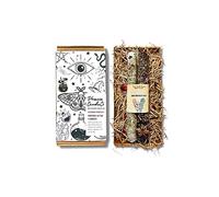 Phoenix Candle Company Lot de 2 bougies en cire d'abeille roulées à la main avec des herbes et des fleurs magiques (nettoyer et protéger)