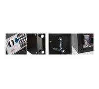 Phoenix Safe Coffre-fort de sécurité compact SS0721E 3 L serrure numérique ouverture d'urgence Noir