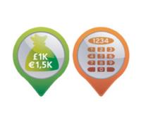 PHOENIX Coffre-fort de sécurité COMPACT, bleu