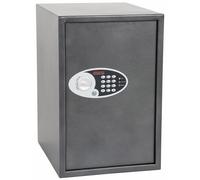 Phoenix Coffre-Fort VELA 88 litres à serrure électronique + clé - Modèle SS0805E - H. 56 x L. 37 x P. 44,5 cm - 23 kg - Gris