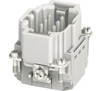 Phoenix Contact 1407728 Insert mâle HC-B 6 + PE borne à enficher 1 pc(s) Piece