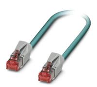 Phoenix Contact 1408934 RJ45 Câble réseau, câble patch CAT 5 SF/UTP 2.00 m bleu d'eau 1 pc(s)