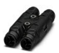 Phoenix Contact 1414721 Répartiteur pour connecteur rond Nombre total de pôles: 2 + PE Série (connecteur rond): QPD 1 pc(s)