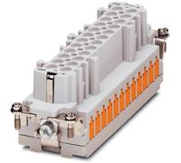 Phoenix Contact 1605585 Insert mâle HC-B 24 + PE borne à enficher 10 pc(s)