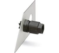 Phoenix Contact 1643000 Connecteur à usage intensif Traversée de paroi Nombre total de pôles: 4 Série (connecteur rond): QUICKON 10 pc(s)