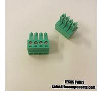 Phoenix Contact 1803594 Pluggable Terminal Block 4Position 3.81mm 8A 160V (5Pcs)