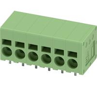 Phoenix Contact 1991011 Borne pour carte de circuits imprimés Nombre de pôles 6 vert 80 pc(s)