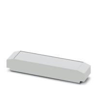 Phoenix Contact 2203882 kit de support boîtier électronique rail DIN fermé 25x100x12 mm gris clair 7035