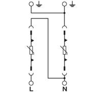 Phoenix Contact 2801533 VAL-MS-T1/T2 48/12.5/1+1V-FM Dispositif antisurtension 1 pc(s)