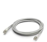 Phoenix Contact 2832263 FL CAT5 PATCH 0,5 RJ45 réseau informatique Câble de raccordement CAT 5 S/UTP 0.50 m gris avec cliquet