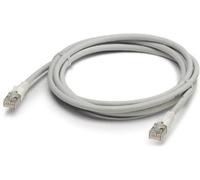 Phoenix Contact 2891482 RJ45 Câble réseau, câble patch CAT 6 S/UTP 1.50 m gris avec cliquet dencastrement 10 pc(s)