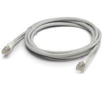Phoenix Contact 2891576 RJ45 Câble réseau, câble patch CAT 6 S/UTP 20.00 m gris avec cliquet dencastrement 5 pc(s)