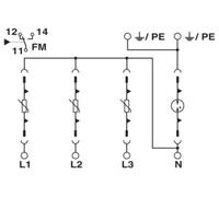 Phoenix Contact 2920968 VAL-MS 385/80/3+1-FM Dispositif antisurtension 1 pc(s)