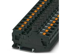 Phoenix Contact 3025046 Bloc de jonction à fusibles Push-In noir 25 pc(s)