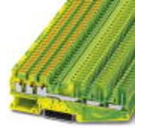 Phoenix Contact 3040052 Borne pour conducteur de protection 5.2 mm Raccordement à ressort Push-Lock vert, jaune 50 pc(s)