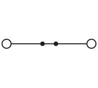 Phoenix Contact 3044227 Borne de passage 16 mm raccord à vis rouge 50 pc(s)