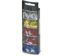 Phoenix Contact 3202973 Assortiment d'embouts simples 4 mm², 6 mm², 10 mm², 16 mm² gris, jaune, rouge, bleu 100 pc(s)