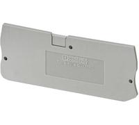PHOENIX CONTACT Couvercle D-PT 4-QUATTRO, longueur 77 mm, largeur 2,2 mm, hauteur 29 mm, gris, 3208979