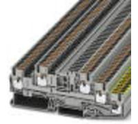 Phoenix Contact 3210539 Bloc de jonction pour conducteur de protection d'installation 5.2 mm Push-In gris 50 pc(s)