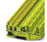 Phoenix Contact 3211999 Borne pour conducteur de protection Push-In vert, jaune 50 pc(s)