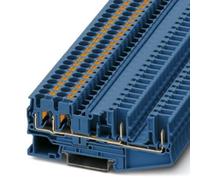 Phoenix Contact 3212000 Borne de passage Push-In bleu 50 pc(s)