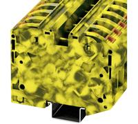 Phoenix Contact 3212081 Bloc de jonction pour courant 16 mm borne à ressort noir, jaune 10 pc(s)