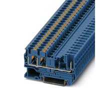 Phoenix Contact 3212201 Borne de passage Push-In bleu 50 pc(s)