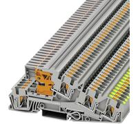 Phoenix Contact 3214048 Borne de protection à 3 étages 6.2 mm ressort de traction gris 50 pc(s)