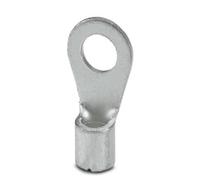 Phoenix Contact 3240084 Cosse à oeillet Section max.=6 mm² Ø du trou=5.3 mm non isolé argent 50 pc(s)