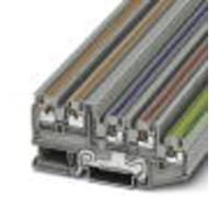 Phoenix Contact 3244465 Bloc de jonction pour capteurs / actionneurs 3.5 mm Raccordement à ressort Push-Lock gris 50 pc(s)