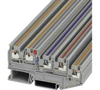 Phoenix Contact 3244517 Bloc de jonction pour capteurs / actionneurs 3.5 mm Raccordement à ressort Push-Lock gris 50 pc(s)