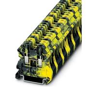 Phoenix Contact 3245121 Bloc de jonction de passage 5.2 mm raccord à vis noir, jaune 50 pc(s)