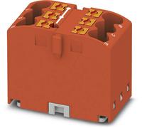 Phoenix Contact PTFIX 6X2.5 RD Bloc de distribution borne de base 450 V 24 A Nombre de connecteurs 6 Section 0,14 mm²-4 mm² AWG 26-12 Largeur 16 mm Hauteur 21,7 mm Rouge 10 pièces