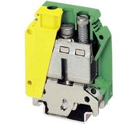 Phoenix Contact Bloc de jonction pour conducteur de protection USLKG35 Vert-Jaune 25 pces