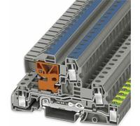 PHOENIX CONTACT Borne pour conducteur de protection d'installation, 3076039, UTI 6-PE/L/NT