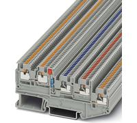 Phoenix Contact Borne pour initiateurs/acteurs PTIO1,5/S/4-LED 24RD 3244517