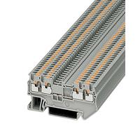 Phoenix Contact Borne traversante Pt 1,5/Quattro [Lot de 50 3208197]