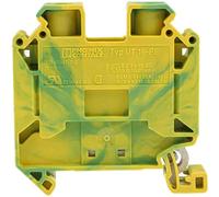 Phoenix Contact Bornier de terre UT 16-PE, 2 bornes, 16 mm², borne à vis, vert/jaune
