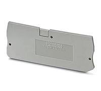 PHOENIX CONTACT Couvercle D-PT 4-QUATTRO, longueur 77 mm, largeur 2,2 mm, hauteur 29 mm, gris, 3208979