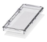 Phoenix Contact - Couvercle De Boîtier Pour Rail Bc 107,6 Dkl S Trans 2896131 Polycarbonate Transparent 45 X 107.6 X 8 1 Pc(s) D75343