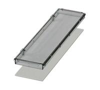 Phoenix Contact - Couvercle De Boîtier Pour Rail Bc 161,6 Dkl S Trans 2278542 Polycarbonate Transparent 45 X 161.6 X 8 1 Pc(s) D75369