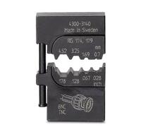 Phoenix Contact CRIMPFOX-M CX-2/DIE 1212088 Matrice de sertissage pour connecteur coaxial BNC, TNC RG58, RG59, RG62, RG71 adapté