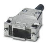 Phoenix Contact CUC-DST-GZNI-S/DSSC15 1419724 Capot SUB-D Nombre de pôles: 15 zinc moulé sous pression 180 ° zinc 1 pc(s)