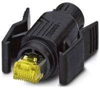 Phoenix Contact CUC-V06-C1PBK-S/R4CEA:1 Connecteurs RJ45 1414410 mâle, droit Nombre de pôles 8 noir 1 pc(s)