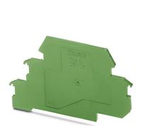 Phoenix Contact D-DEK 1,5 GN Flasque de fermeture Flasque de fermeture vert 10 pc(s)