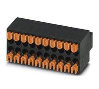 PHOENIX CONTACT DFMC 0,5/7-ST-2,54 Lot de 50 connecteurs 7 avec 14 broches - Dimensions de la grille : 2,54 mm - Type de connexion à ressort - Noir