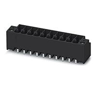PHOENIX CONTACT DMCV 1,5/7-G1F-3,5-LR P26THR Lot de 50 plinthes de circuit imprimé 1,5 mm² Section nominale 14 connecteurs DMCV 1,5/...G1F-THR Portée de grille 3,5 mm Noir