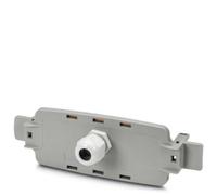 Phoenix Contact ECS-P-122X169-L-UV-CG GY 1050383 Face avant (L x l x H) 62 x 196 x 34 mm PC gris 5 pc(s)