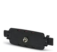 Phoenix Contact ECS-P-122X169-L-UV1-1M12 2230005 Face avant (L x l x H) 62 x 196 x 34 mm PC noir 5 pc(s)