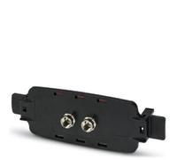 Phoenix Contact ECS-P-122X169-L-UV1-2M12 2230006 Face avant (L x l x H) 62 x 196 x 34 mm PC noir 5 pc(s)